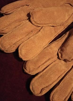 Перчатки замшевые. германия. размер 87 фото