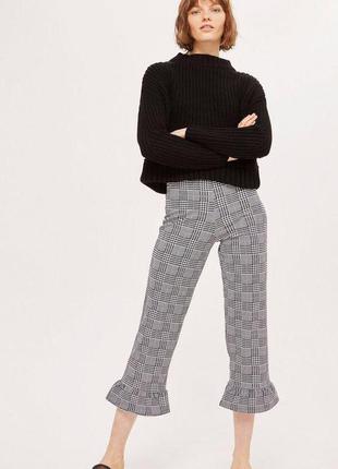 Кюлоты в клетку zara