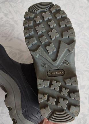 Сапоги human nature термо сапоги ботинки сноубутсы водонепроницаемые стелька 23 см9 фото