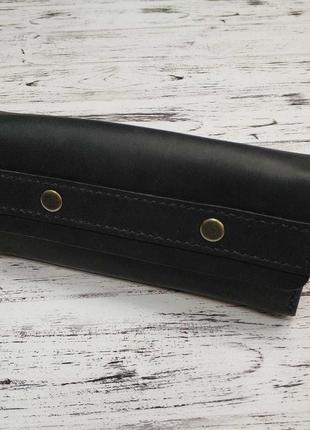Женский кожаный кошелёк stedley классик ручной работы