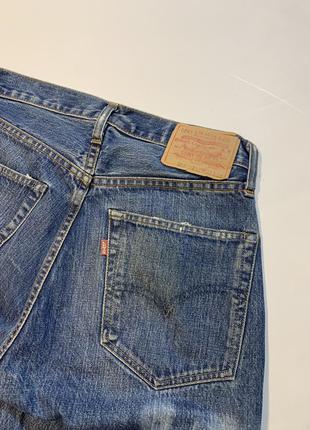 Чоловічі вінтажні джинси на селвидже levi's lvc big e selvedge denim usa 32 m7 фото