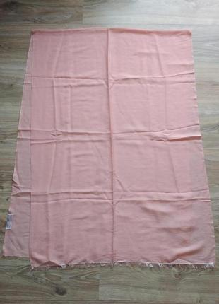 Нежный шарф шаль палантин из кашемира и шелка, непал