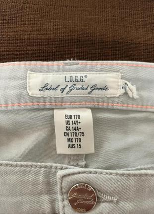 Cтрейчевые серые джинсы - брюки h&m. размер м-ка / 164-174 рост. супер распродажа!8 фото