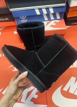 Замшевые ugg угги натуральный замш средние мужские женские унисекс