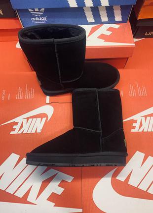 Замшевые ugg угги натуральный замш средние мужские женские унисекс