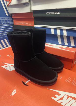 Замшевые ugg угги натуральный замш средние мужские женские унисекс