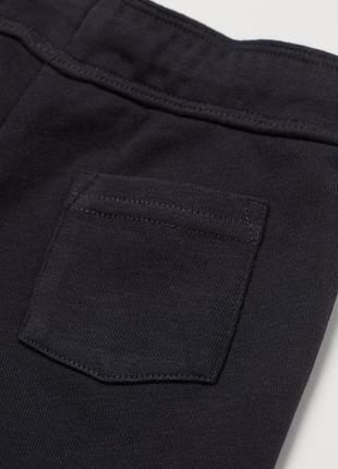 H&m  2 пары стильные чёрные серые шорты шорти шортики 92,983 фото
