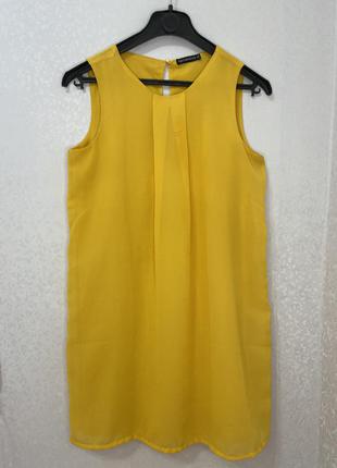 Желтое платье от terranova1 фото