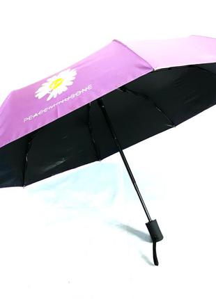 Зонт легкий жіночий повний автомат підлітковий mario з уф-захистом парасолька8 фото