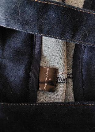 Супер модный дизайнерский джинсовый комбинезон от анны яковенко  р44(s)-46(m)4 фото