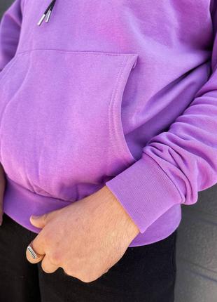 Худи мужская с принтом фиолетовая турция / худі кофта чоловіча с надписью фіолетова турречина9 фото