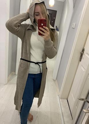 Довгий кардиган 2