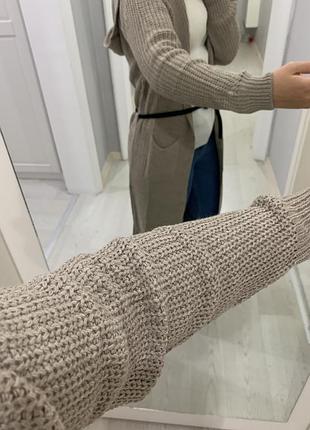 Довгий кардиган 6