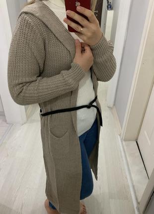 Довгий кардиган 3