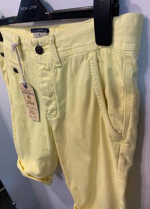 Мужские ярко-желтые шорты alcott, размер 32.7 фото