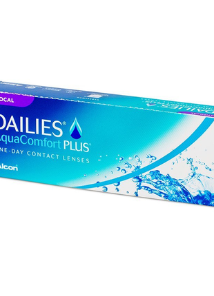 Контактные линзы  dailies aqua comfort plus multifocal, диоптрия +1,251 фото