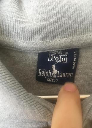 Сіре поло чоловіча polo ralph lauren теніска4 фото