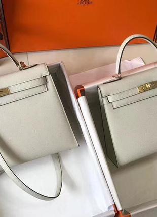 Сумка в стилі hermès kelly epsom