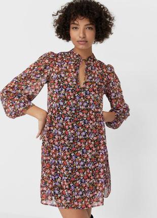 Сукня stradivarius у квітковому принті