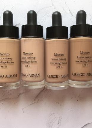 Тональный крем armani maestro foundation