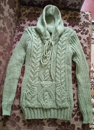 Свитер крупная вязка