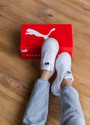 Кросівки puma cali white  кроссовки2 фото