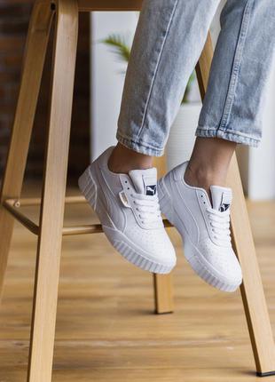 Кросівки puma cali white  кроссовки9 фото