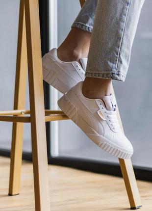 Кросівки puma cali white  кроссовки8 фото