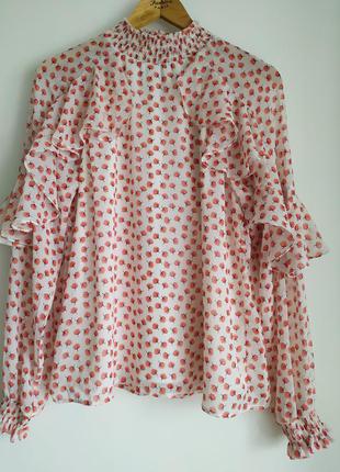 Шикарная воздушная блуза