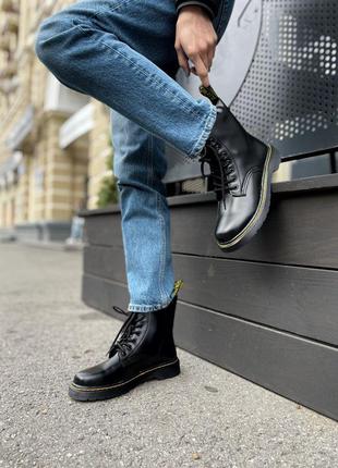 Черевики dr. martens classic black ботинки