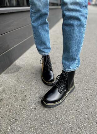 Черевики dr. martens classic black ботинки4 фото
