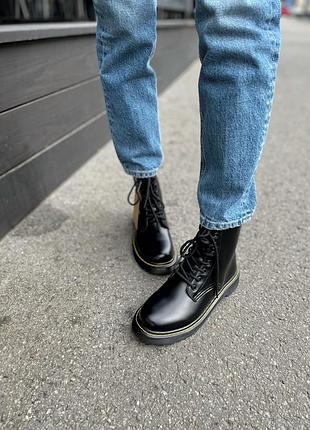 Черевики dr. martens classic black черевики4 фото