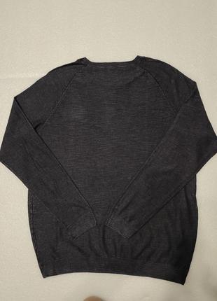 Лёгкий мужской хлопковый свитер watson's германия2 фото