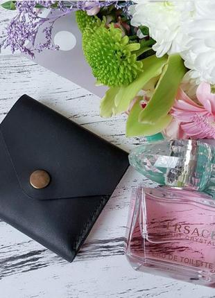 Женский кожаный компактный кошелек stedley