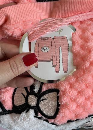 Нереально красивая махровая плюшевая пижама primark