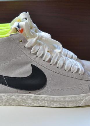 Nike blazer 38р кроссовки кожаные. оригинал