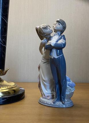 Фарфоровая статуэтка lladro «давай помиримся».