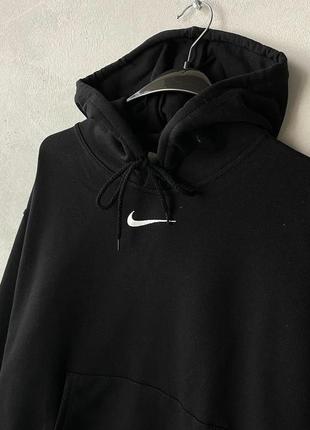 Nike vintage black hoodie худі найк чорне вінтаж3 фото