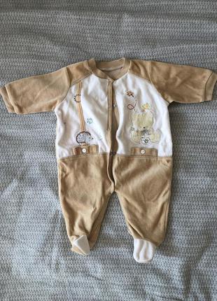 Комбинезон велюр