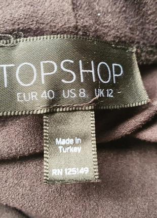 Леггинсы черные эластичные новые topshop uk12 m 42-46р4 фото