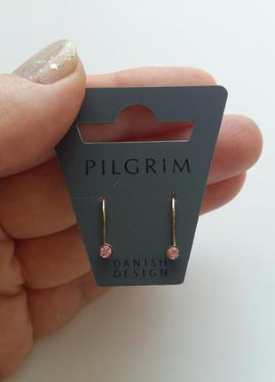Очаровательные миниатюрные серёжки pilgrim