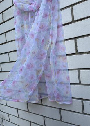 Винтажный красивый цветочный пеньюар из органзы пижама beldona7 фото