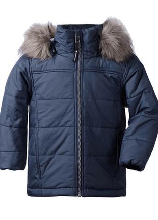 Куртка didriksons 120 р,швеция оригинал, курточка стеганая, зимняя, мембрана, термо,синяя1 фото
