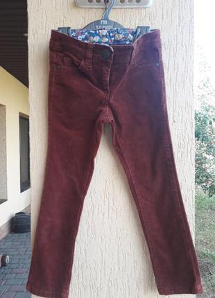 Вельветовые джинсы next на 6лет