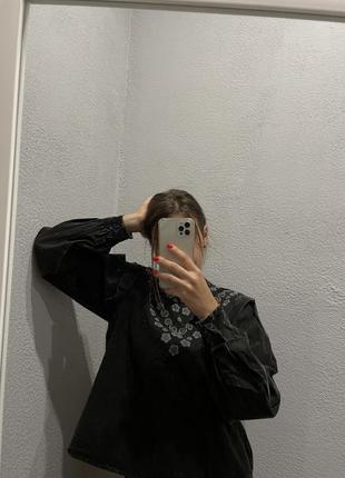 Джинсова блуза