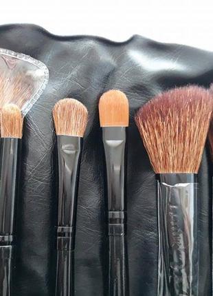 Набор кистей для макияжа  karity studio natural hair makeup brush set - 12-piece3 фото