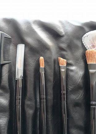 Набор кистей для макияжа  karity studio natural hair makeup brush set - 12-piece4 фото