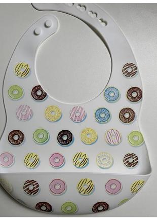 Нагрудник силиконовый / слюнявчик