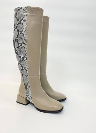 Lux обувь! шикарные женские сапоги деми зима натуральная кожа замша италия