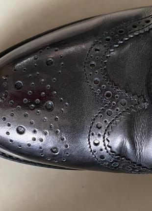 Туфли оксфорды демисезонные кожаные размер 39( идеально на 38-38,54 фото